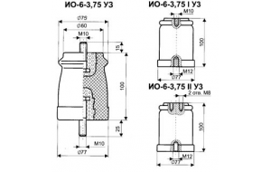 Изолятор ИО-6-3,75 II У3